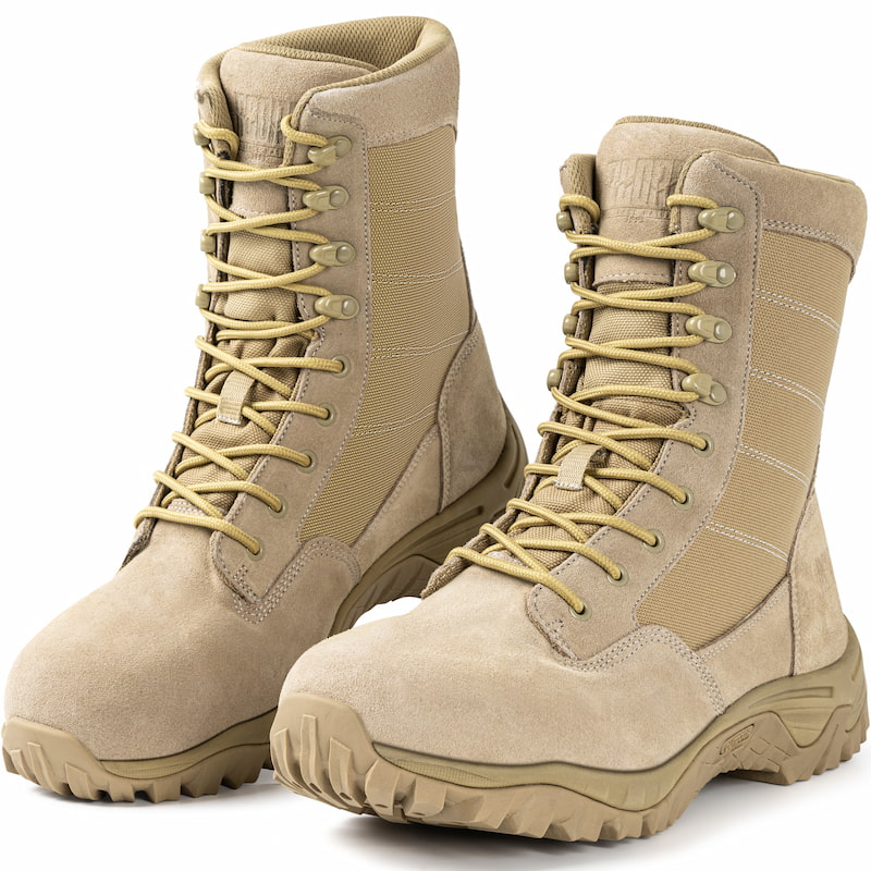 Lightweight Suede Tactical Work Boots