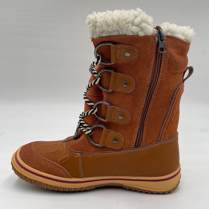 Water-resistant Insulated Snow Boots With Side-zipper