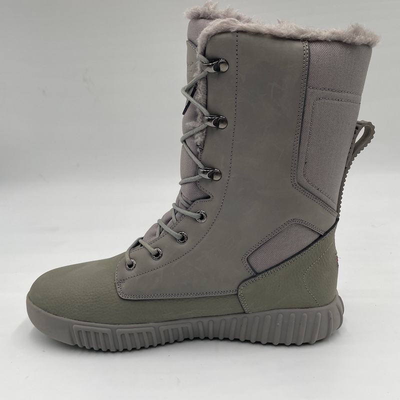 Full-grain Leather Winter Boots Water-resistant