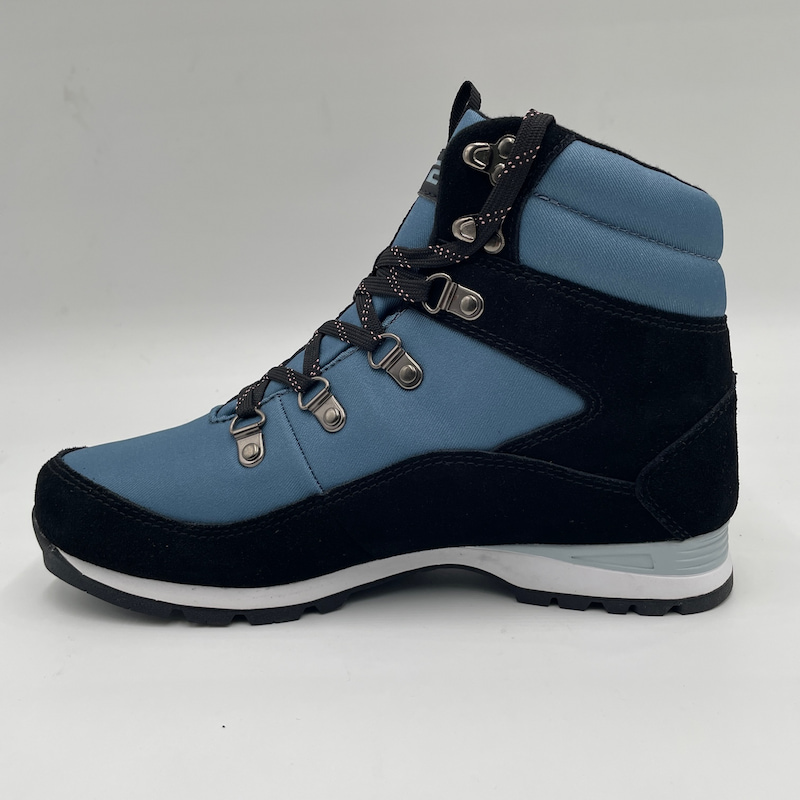 Women's Suede Waterproof Hiking Boots Blue