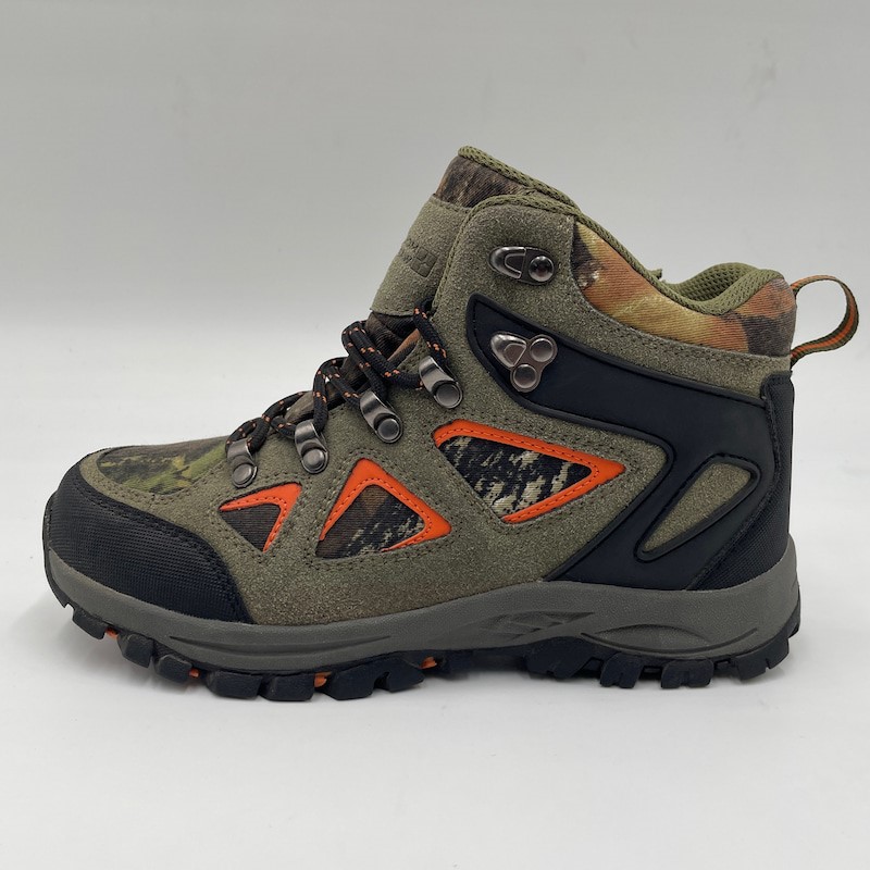 Waterproof Camo Suede Hiking Shoes