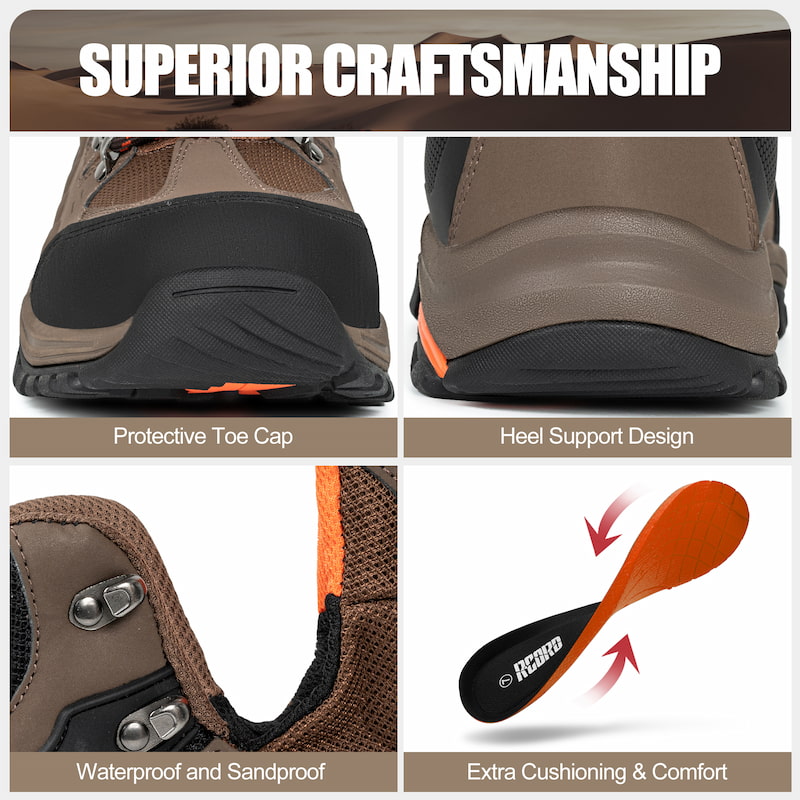 Protective Rubber Toe Cap Heel-support Design