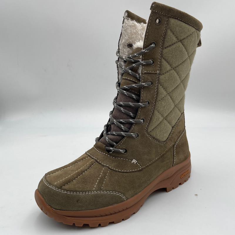 Women's Lace-up Winter Boots TPR Outsole