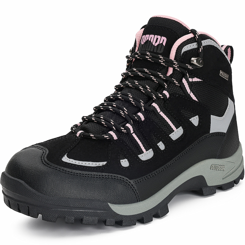 Waterproof Women's Hiking Boots Black