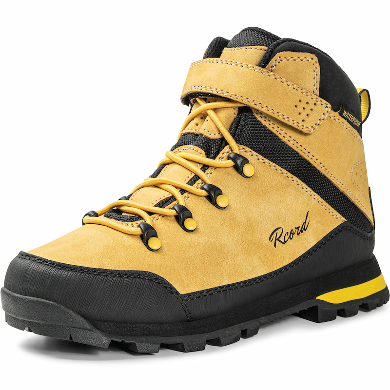 Kids Waterproof Hiking Boots Hook-and-Loop