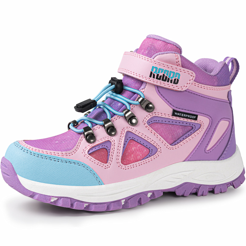 Waterproof Hook-and-Loop Hiking Shoes For Kids